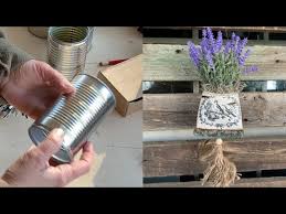 Diy Tin Can Pocket Planter Prep