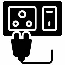 Electricity Light Switch Socket Icon