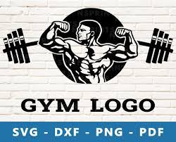 Buy Gym Logo Svg Gym Svg Builder