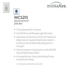 Minka Aire Aire Control 3 Sd 256 Bit