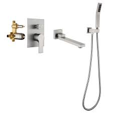 Wall Mount And Shower Faucet Handheld