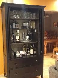 Bar Cabinet From Ikea Hemnes