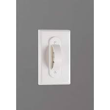 White Plastic Toggle Switch Guards