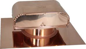 Roof Vent Copper 10 Inch With