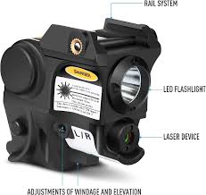 pinty laser and flashlight combo green