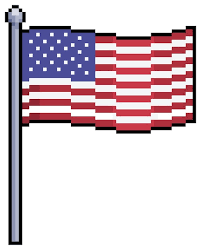 Premium Vector Pixel Art Flag Of The