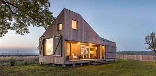 Energy Efficient Wooden House Zilvar By