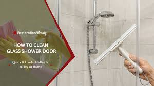 How To Keep Your Glass Shower Door Clean