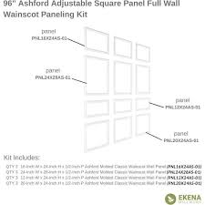 Wall Wainscot Paneling Kit