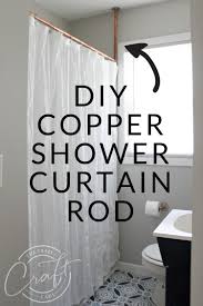Diy Copper Shower Curtain Rod