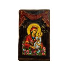 Buy Virgin Mary Icon Panagia Rose