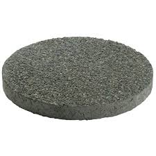 Round Exposed Aggregate Concrete Stone