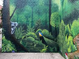 Painting Garden Wall In Antwerp