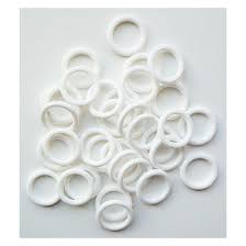 15mm Plastic Curtain Rings 50pcs