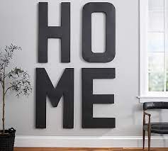 Oversized Hanging Letters Wall Decor