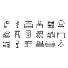 Furniture Icon Vector Art Icons And