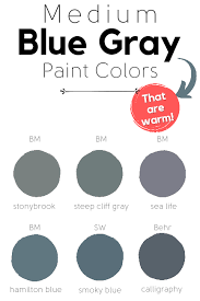 Warm Blue Gray Paint Colors Yes It S