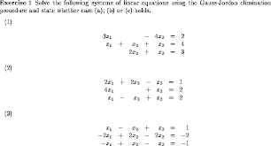 Linear Equations