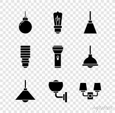 Set Lamp Hanging Light Bulb