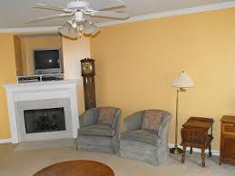 Yellow Tan Paint On Our Living Room Walls