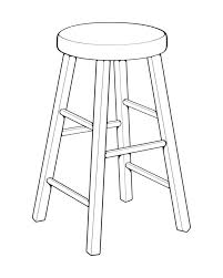 Bar Stool Perfect Linear Icon