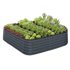 Galvanised Steel Garden Bed 9 In 1