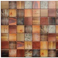 Dundee Deco 3d Falkirk Retro 10 1000 In X 38 In X 19 In Multicolor Faux Timber Pvc Wall Panel