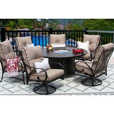 Newport Cast Aluminum Outdoor Patio 7pc