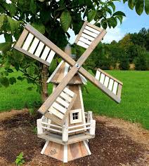 Outdoor Windmill Gardening