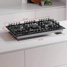 Empava 36 In Gas Stove Cooktop With