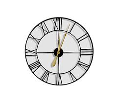 Buy Minimal Design Metal Wall Clock At