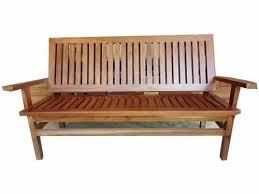 Teak Wood Indoor Wooden Bench With