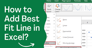 How To Add Best Fit Line In Excel