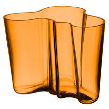 Iittala Aalto Vase 160 Mm Copper