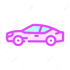 Grand Tourer Car Color Icon Vector