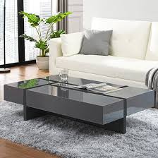 Storm High Gloss Storage Coffee Table