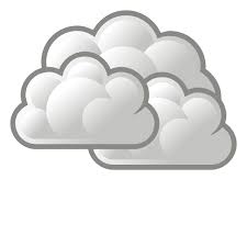 Color Weather Forecast Icon For Cloudy