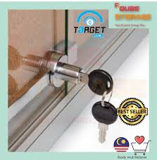 No Drill Sliding Glass Door Lock