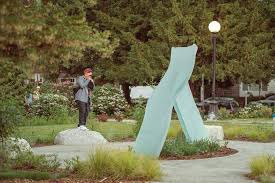 Aids Memorial Pathway In Seattle Is