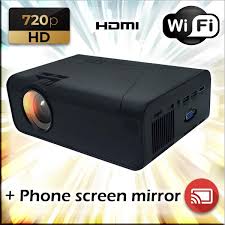 mini beamer projector 720p met wifi