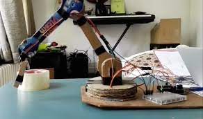 Robotic Arm Out Of Cardboard Arduino