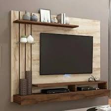Wall Mounted Wooden Tv Cabinet For