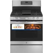 Ge 30 In 5 0 Cu Ft Gas Range With
