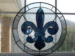I Made This Stained Glass Fleur De Lis