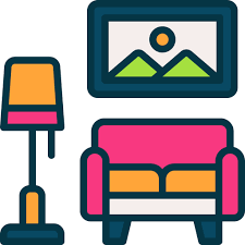 Living Room Generic Color Lineal Color Icon