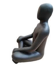 Image Man Yoga Posture Anthracite