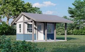 Garden Storage Shed Plans With Porch