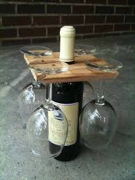 Compact Wine Wine Glass Holder