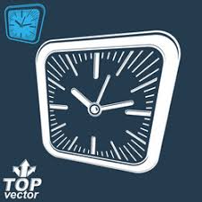 Square Wall Clock Vector Images Over 1