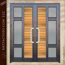 Contemporary Custom Double Doors